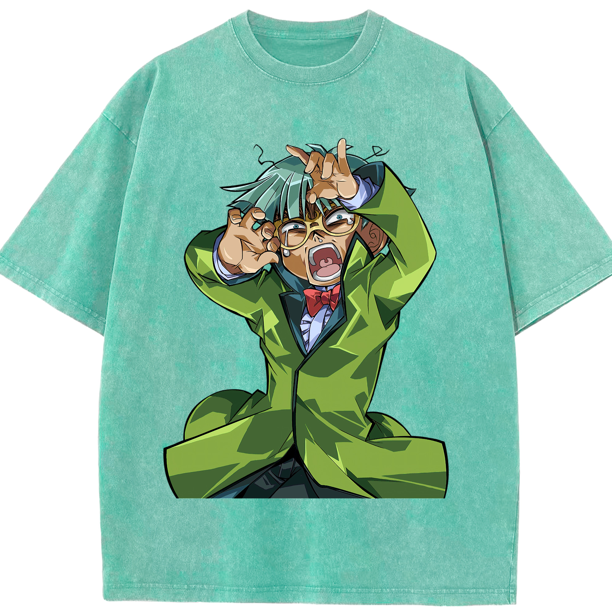 （画像用） 遊☆戯☆王 Yu-Gi-Oh! 綿100% ヴィンテージ風 半袖Tシャツ（フロントプリント）